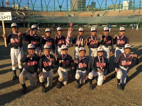 マルハチ教育リーグＢで準優勝に輝きました。