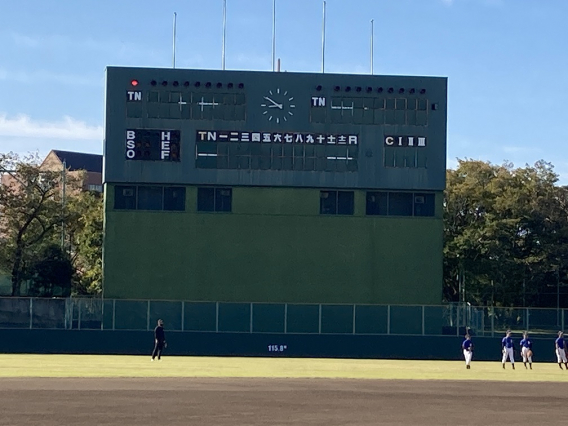 熱田球場で野球をしようイベント開催。
